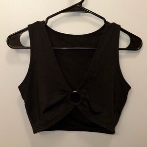Black Women's Crop Top! Size M